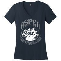 ASPEN DUMB AND DUMBER FUNNY Women's V-Neck T-Shirt