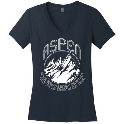 ASPEN DUMB AND DUMBER FUNNY Women's V-Neck T-Shirt