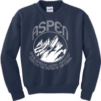 ASPEN DUMB AND DUMBER FUNNY Kids Sweatshirt