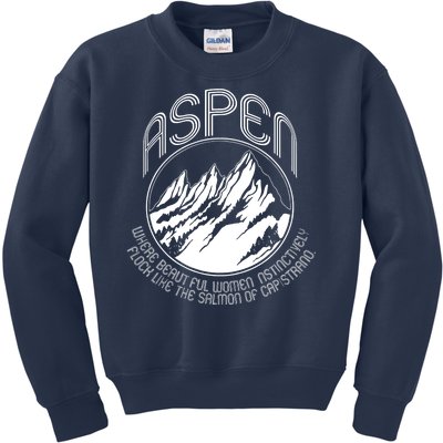 ASPEN DUMB AND DUMBER FUNNY Kids Sweatshirt