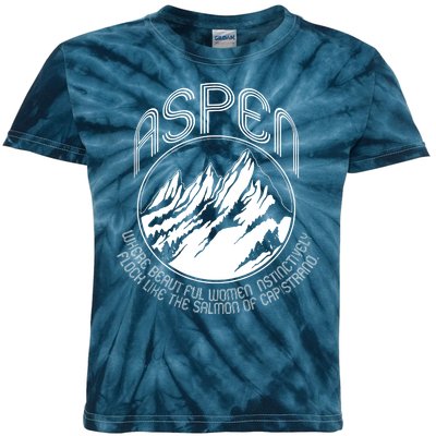 ASPEN DUMB AND DUMBER FUNNY Kids Tie-Dye T-Shirt