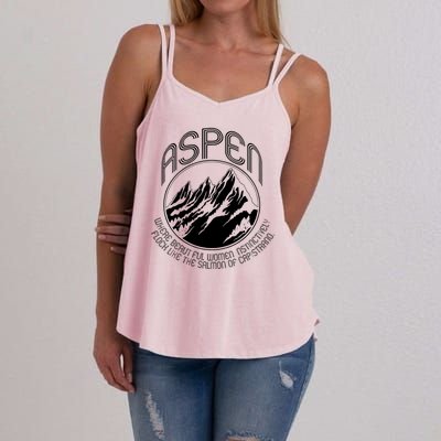 ASPEN DUMB AND DUMBER FUNNY Women's Strappy Tank