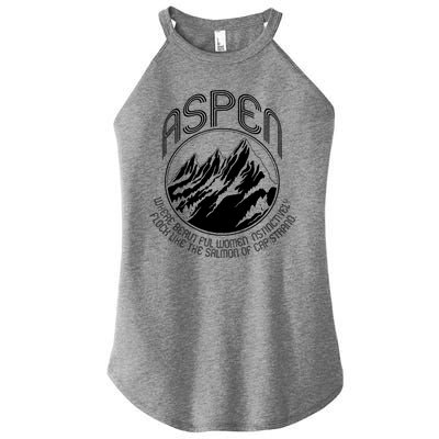 ASPEN DUMB AND DUMBER FUNNY Women's Perfect Tri Rocker Tank