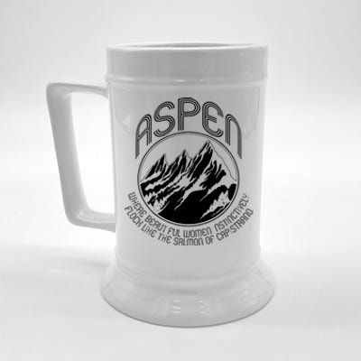 ASPEN DUMB AND DUMBER FUNNY Beer Stein