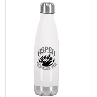 ASPEN DUMB AND DUMBER FUNNY Stainless Steel Insulated Water Bottle