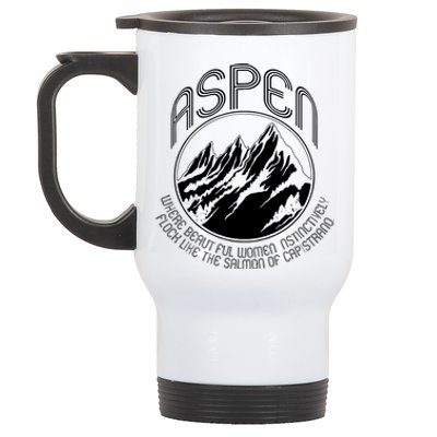 ASPEN DUMB AND DUMBER FUNNY Stainless Steel Travel Mug