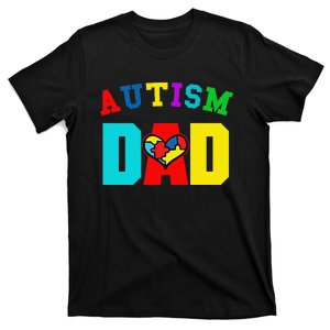 Autism Dad Apparel Dad Autism Awareness T-Shirt