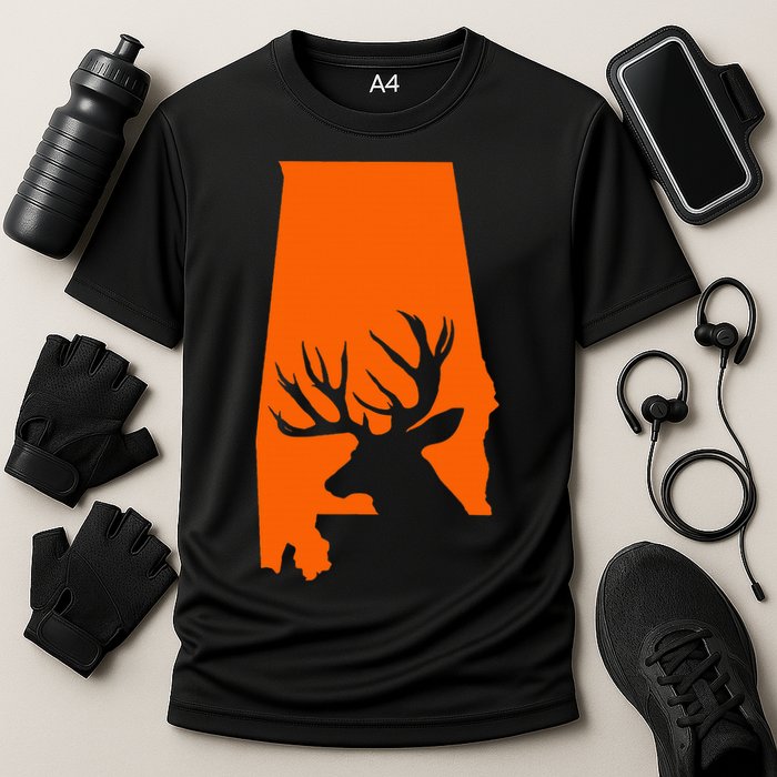Alabama Deer Cooling Performance Crew T-Shirt