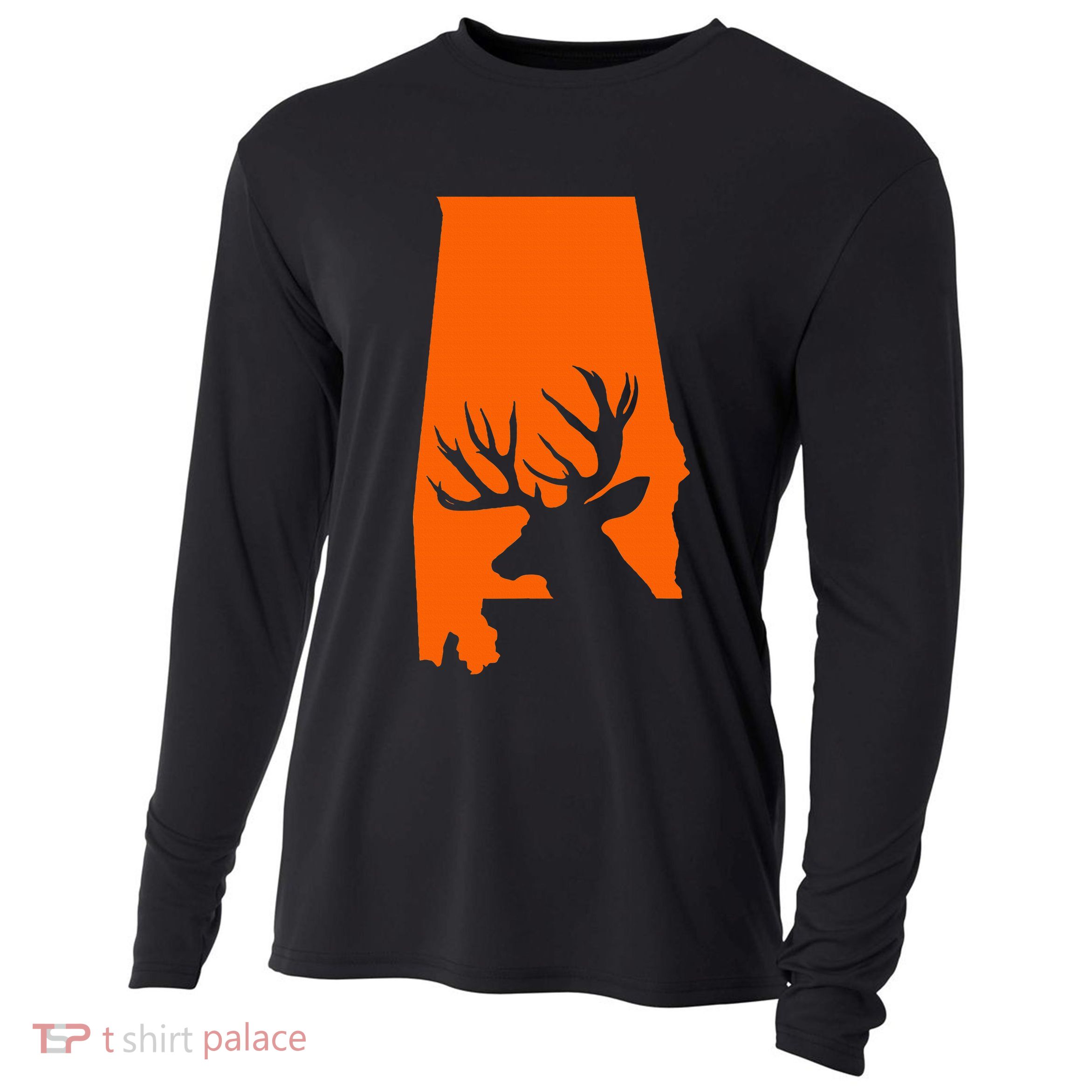 Alabama Deer Cooling Performance Long Sleeve Crew