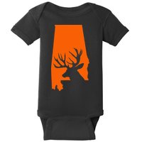 Alabama Deer Baby Bodysuit