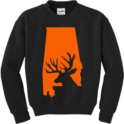 Alabama Deer Kids Sweatshirt