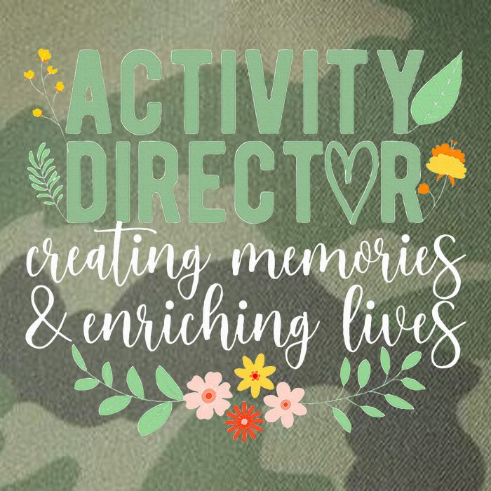 Activity Director Appreciation Activity Professional Week Legacy Tie Dye Trucker Hat