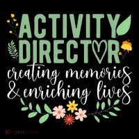 Activity Director Appreciation Activity Professional Week Drawstring Bag