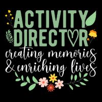 Activity Director Appreciation Activity Professional Week Flat Bill Trucker Hat