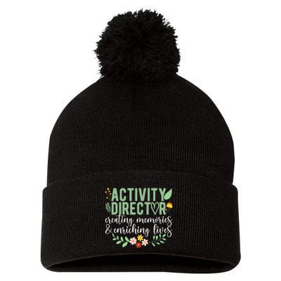 Activity Director Appreciation Activity Professional Week Pom Pom 12in Knit Beanie
