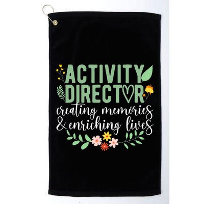 Activity Director Appreciation Activity Professional Week Golf Towel