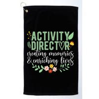 Activity Director Appreciation Activity Professional Week Golf Towel