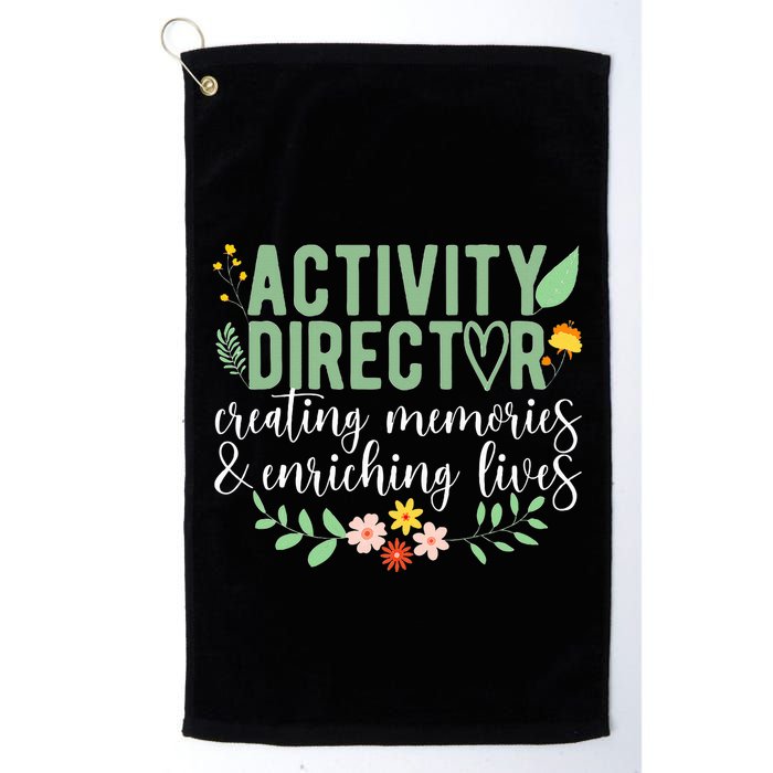 Activity Director Appreciation Activity Professional Week Golf Towel