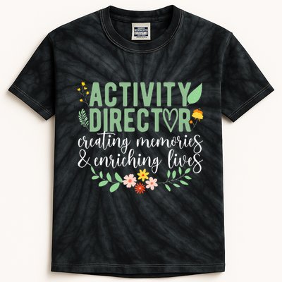 Activity Director Appreciation Activity Professional Week Kids Tie-Dye T-Shirt