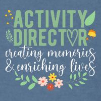 Activity Director Appreciation Activity Professional Week Garment-Dyed Sweatshirt