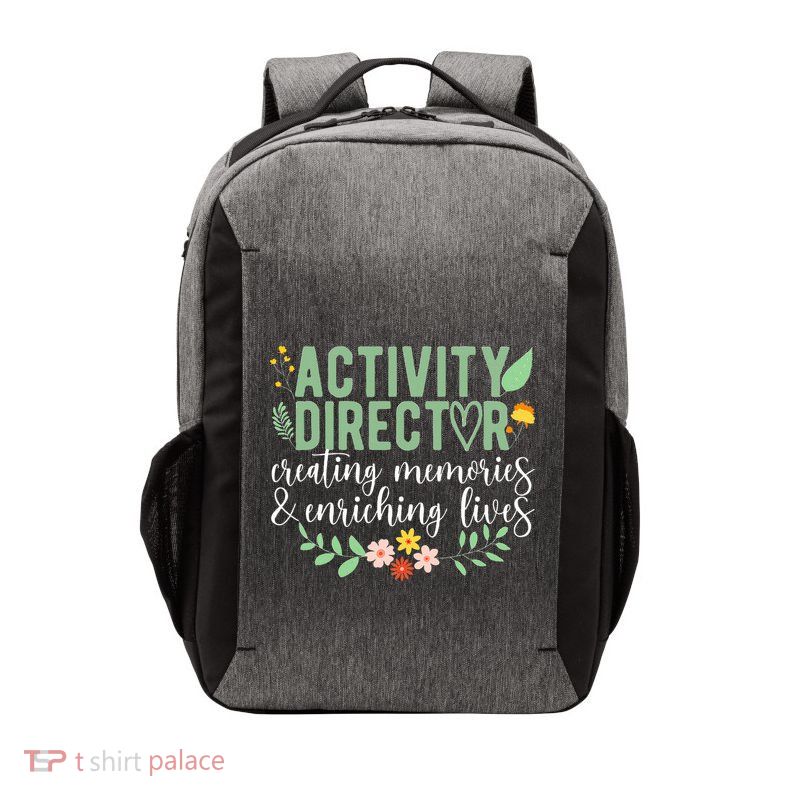 Activity Director Appreciation Activity Professional Week Vector Backpack