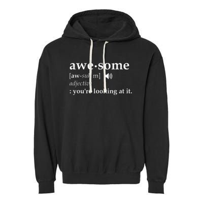 Awesome Definition Garment-Dyed Fleece Hoodie