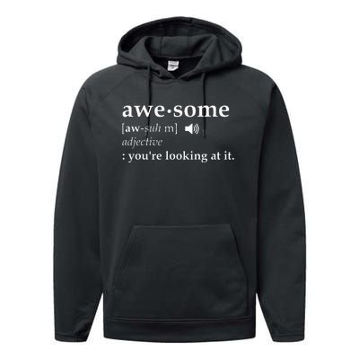 Awesome Definition Performance Fleece Hoodie