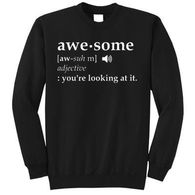 Awesome Definition Sweatshirt