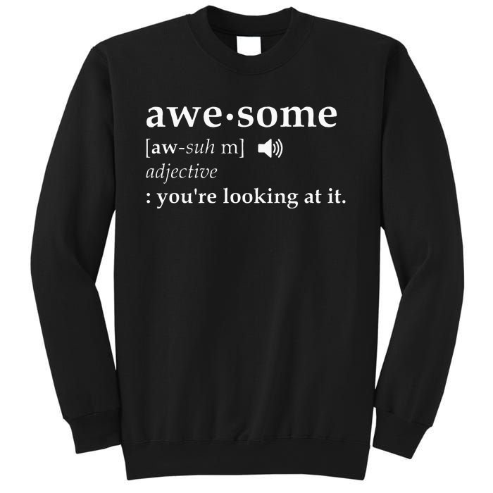 Awesome Definition Sweatshirt