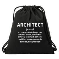 Architect Definition Architecture Student Architect Gift Drawstring Bag