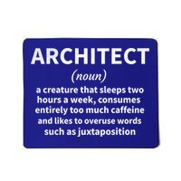 Architect Definition Architecture Student Architect Gift Mousepad