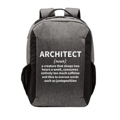 Architect Definition Architecture Student Architect Gift Vector Backpack