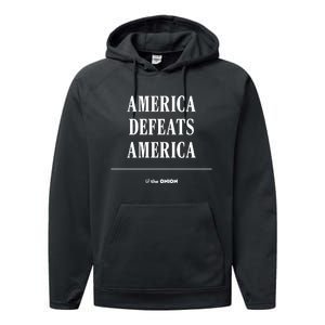 America Defeats America Performance Fleece Hoodie