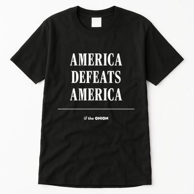 America Defeats America Tall T-Shirt