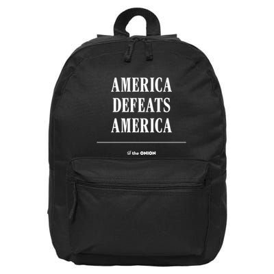 America Defeats America 16 in Basic Backpack