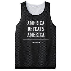 America Defeats America Mesh Reversible Basketball Jersey Tank