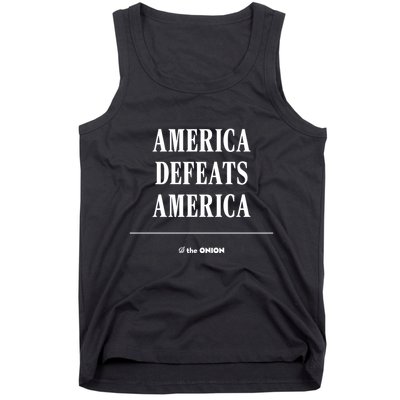 America Defeats America Tank Top