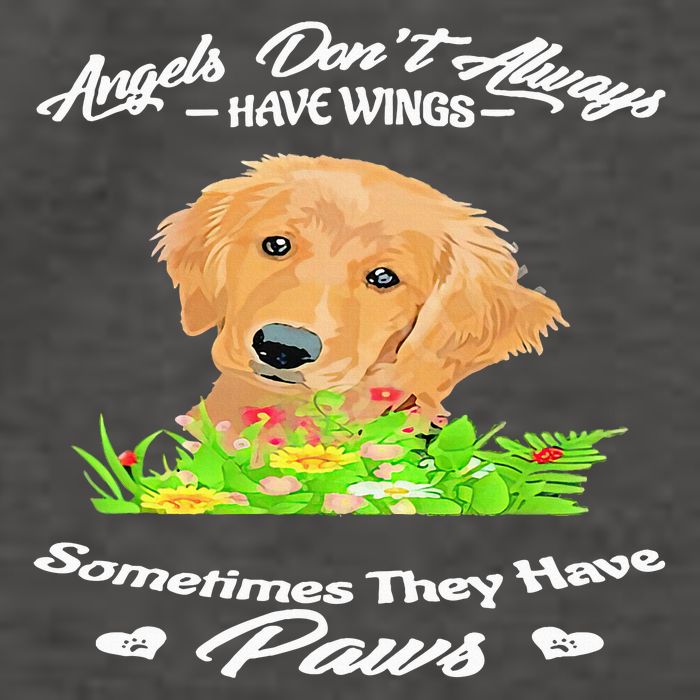 Angels Don’T Always Have Wings Sometimes They Have Paws Vector Backpack