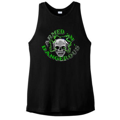 Armedn Dangerous Ladies PosiCharge Tri-Blend Wicking Tank