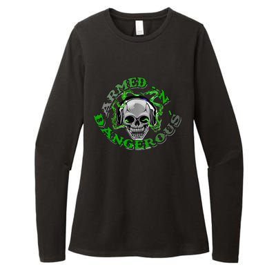 Armedn Dangerous Womens CVC Long Sleeve Shirt