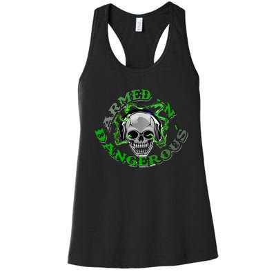 Armedn Dangerous Women's Racerback Tank