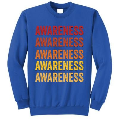 Awareness Definition Awareness Meaningful Gift Sweatshirt