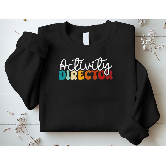 Activity Director Appreciation Groovy Activity Coordinator By Activity Director Activity Pro Sweatshirt