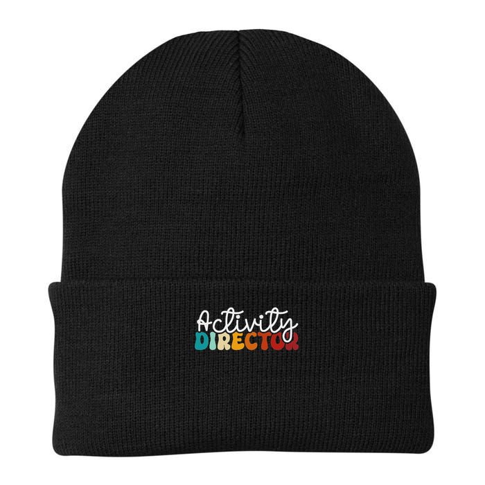 Activity Director Appreciation Groovy Activity Coordinator By Activity Director Activity Pro Beanie