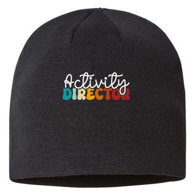 Activity Director Appreciation Groovy Activity Coordinator By Activity Director Activity Pro Sustainable Beanie