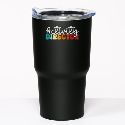 Activity Director Appreciation Groovy Activity Coordinator By Activity Director Activity Pro Tumbler