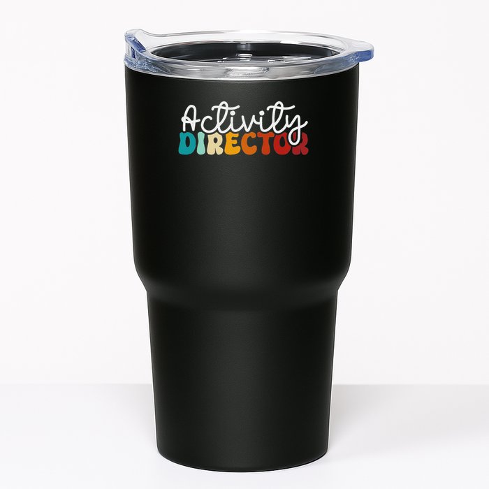 Activity Director Appreciation Groovy Activity Coordinator By Activity Director Activity Pro Tumbler