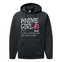 Anime  Definition Anime Lovers Merch  Performance Fleece Hoodie