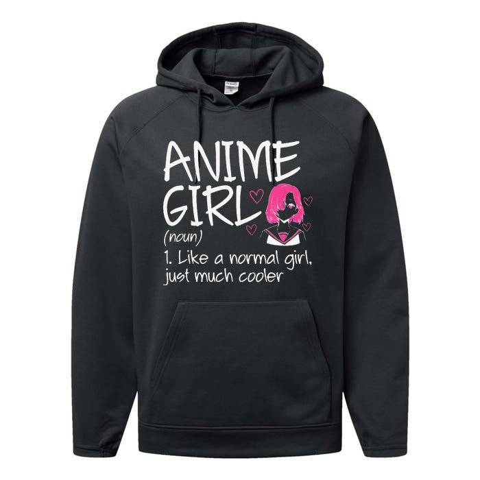 Anime  Definition Anime Lovers Merch  Performance Fleece Hoodie