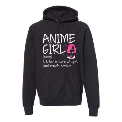 Anime  Definition Anime Lovers Merch  Premium Hoodie